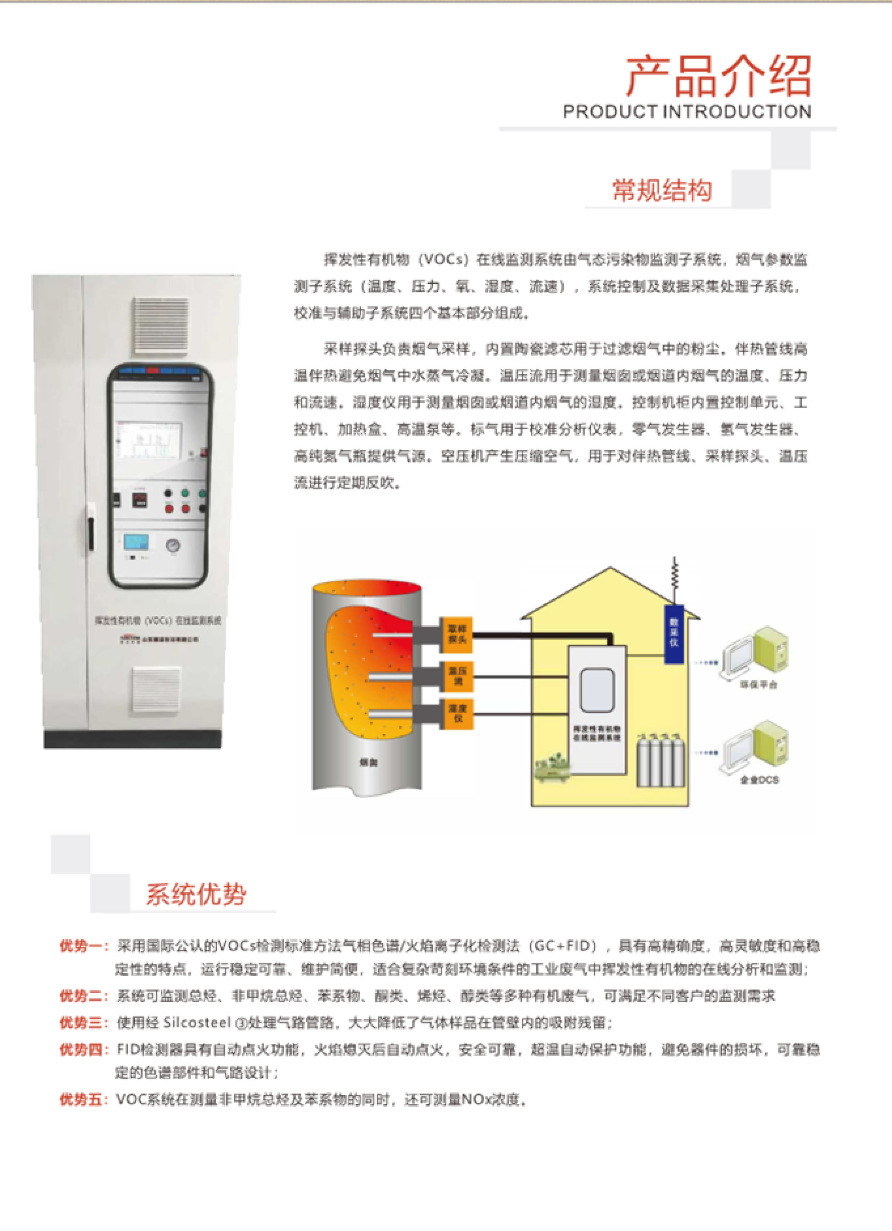 SINZEN挥发性有机物(VOCs)在线监测系统产品手册